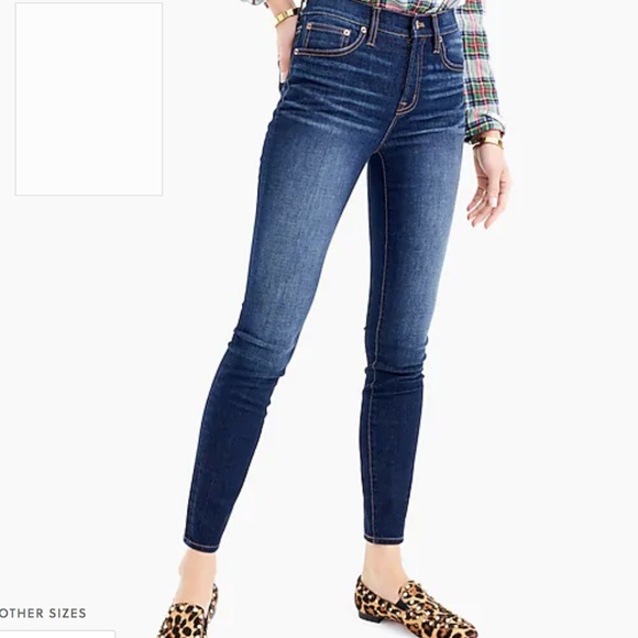 J.Crew Toothpick Jeans (new, never worn) - Picture 5 of 8